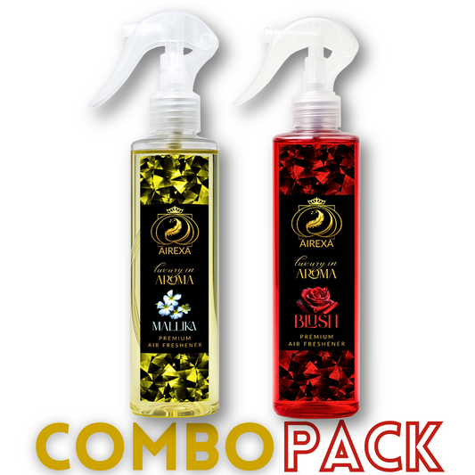 Mallika & Blush | Room Freshener Spray (250X2) ML