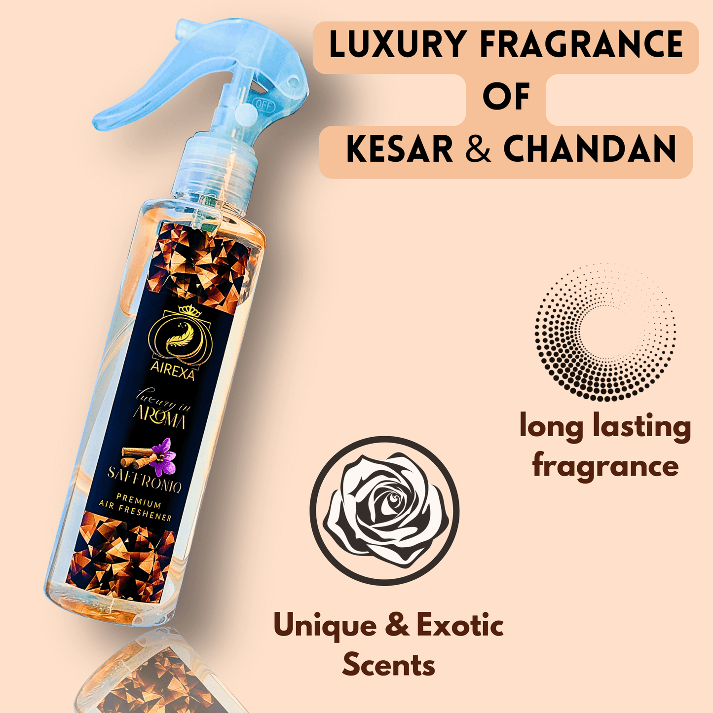 Saffroniqe & Lavender | Room Freshener Spray