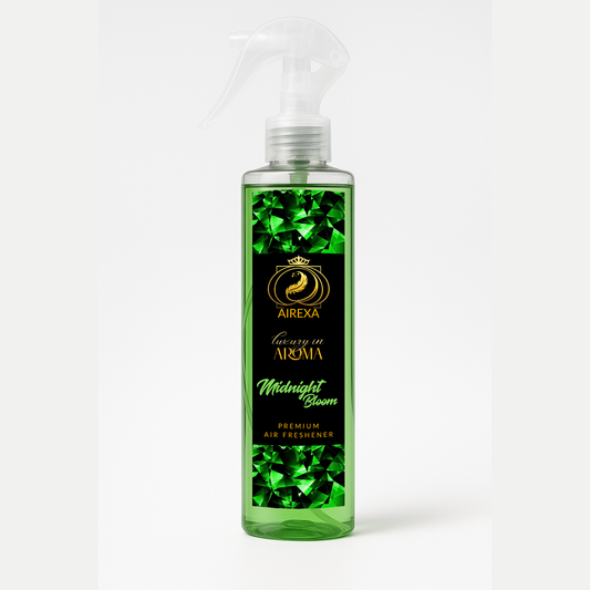 Midnight Bloom| Crisp Botanical Freshness | Room Freshener Spray