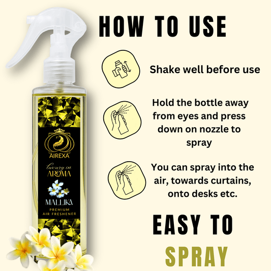 Mallika & Blush | Room Freshener Spray (250X2) ML