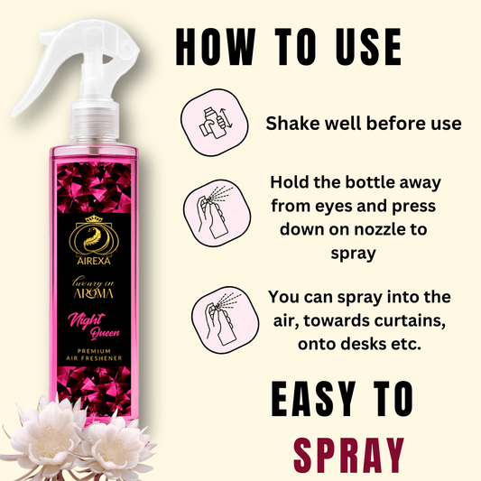 Night Queen & Arabian Jasmine | Room Freshener