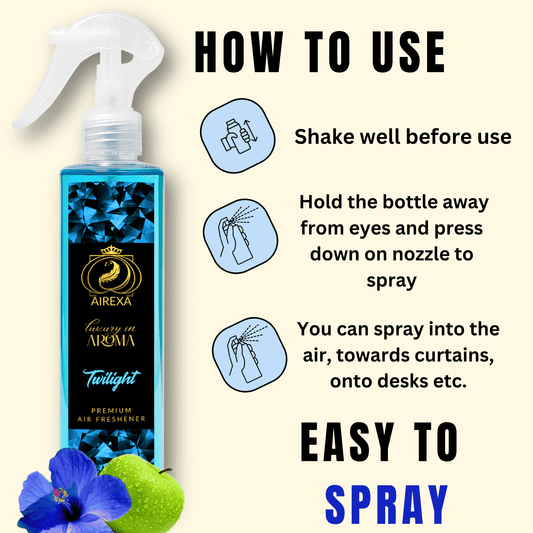 Twilight & Midnight Bloom |  Room Freshener Spray